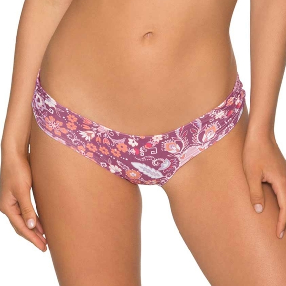 NEW B. Swim Reversible Bralette Floral Bikini - Picture 5 of 8